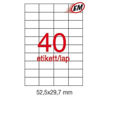 APLI Etikett A1778 29,7x52,5mm 500ív Apli etikett