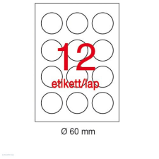 APLI Etikett LCA1244 60mm átm. 100ív Apli etikett