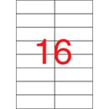 APLI Etikett, univerzális, 105x37 mm, APLI, 8000 etikett/csomag etikett