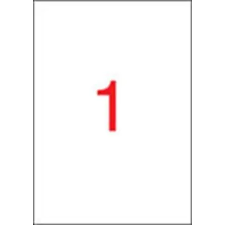 APLI Etikett, univerzális, 210x297 mm, APLI, 10 etikett/csomag etikett