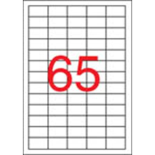 APLI Etikett, univerzális, 38x21,2 mm, eltávolítható, apli, 6500 etikett/csomag 03052 etikett