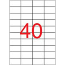 APLI Etikett, univerzális, 52,5x29,7 mm, APLI, 4000 etikett/csomag etikett