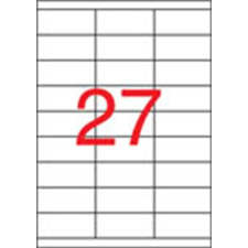 APLI Etikett, univerzális, 70x30 mm, APLI, 2700 etikett/csomag etikett