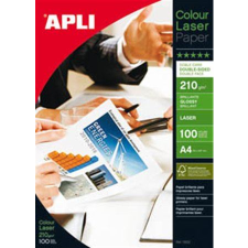 APLI Fotópapír "Premium Laser" A4 210g 100db fényes kétoldalas (11833) (11833) fotópapír