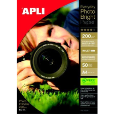 APLI Fotópapír tintasugaras "Everyday" A4 200g 50db fényes (12239) (12239) - Fotópapír fotópapír