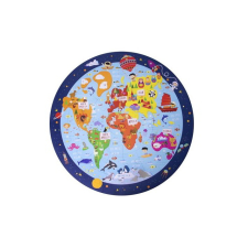 APLI Kids Circular Puzzle Világtérkép - 48 darabos puzzle puzzle, kirakós