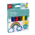 APLI Tempera készlet, ecsetvégű tubusban, APLI Kids "Paint&amp;Fun", 6 különböző szín