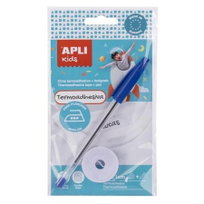 APLI Textilszalag, vasalható, 200x10 mm, tollal, APLI, fehér kreatív és készségfejlesztő