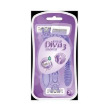 Apollon Diva3 eldobható borotva 3db-os Sensitive női hárompengés eldobható borotva