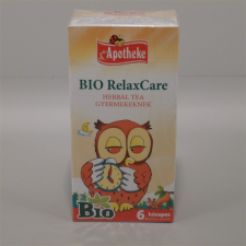 Apotheke bio gyermek relaxcare herbal tea 20x1,5g 30 g gyógytea