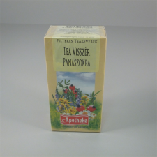 Apotheke tea visszér panaszokra 20x1,5g 30 g gyógytea