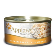 Applaws Cat csirkemell sajttal (70g) macskaeledel