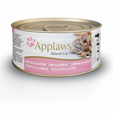 Applaws Cat Konzerv Tonhal+Garnélarák 70g macskaeledel