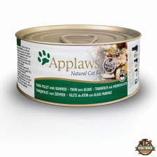 Applaws Cat Konzerv Tonhal+Tengeri Algával 70g macskaeledel