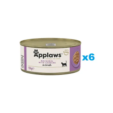 Applaws Cat Makréla és szardínia húslevesben 6x156 g macskaeledel