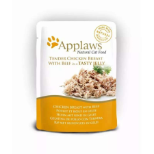 Applaws Cat Tasakos Csirkehús Marhahússal Zselében, 70g macskaeledel