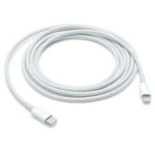 Apple A2249 MX0K2ZM/A USB kábel, USB-C - Lightning, (1 méter, 8pin), fehér mobiltelefon kellék