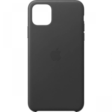 Apple bőr tok iPhone 11 Pro Max készülékhez, MX0E2ZM/A, fekete tok és táska