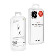 Apple Clear iPhone 12 / 12 Pro (6,1") átlátszó szilikon tok 2mm tok és táska