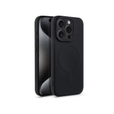 Apple Haffner Silicone Mag Cover Apple iPhone 15 Pro tok fekete (HF228896) HF228896 tok és táska