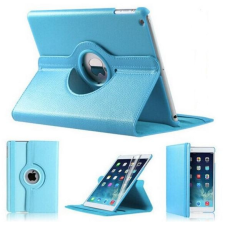 Apple iPad 9.7 (2017 / 2018), mappa tok, elforgatható (360°), világoskék tablet tok