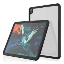APPLE iPad Pro 12.9 (2018), Ütésálló tablet tok, Vízálló, Fekete tablet tok