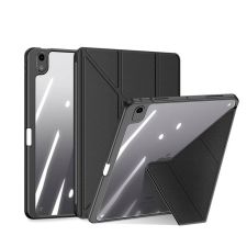 Apple iPAD Tablettok iPad Air 4 (2020, 10,9 coll) - DUX DUCIS Magi fekete ütésálló tok, ceruzatartóval tablet tok