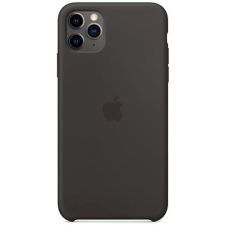 Apple iPhone 11 Pro Max szilikon tok fekete tok és táska
