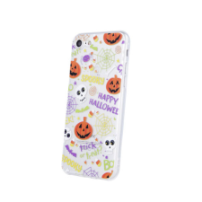 Apple iPhone 11 Pro Max, Szilikon tok, Spooky, átlátszó tok és táska