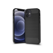 Apple iPhone 12 Mini szilikon hátlap - Carbon - fekete tok és táska