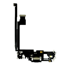 Apple iPhone 12 Pro Max 2020 (6.7) fekete töltőcsatlakozó szalagkábel mobiltelefon, tablet alkatrész