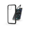  Apple iPhone 12 Pro Max mágneses, 2 részes hátlap előlapi üveg nélkül - Magneto  fekete