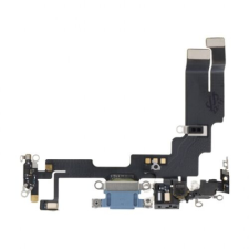 Apple Iphone 14, Átvezető szalagkábel (Flex), Töltő csatlakozó, kék mobiltelefon, tablet alkatrész