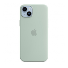 Apple iPhone 14 Plus MagSafe-rögzítésű szilikon tok, Kövirózsa tok és táska