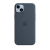 Apple iPhone 14 Plus MagSafe-rögzítésű szilikon tok, Viharkék MPT53ZM/A