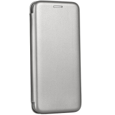 Apple iPhone 14 Pro Max, Oldalra nyíló tok, stand, Forcell Elegance, szürke tok és táska