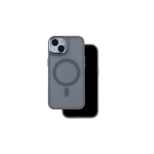 Apple iPhone 14 Pro Max, Szilikon tok, Frozen Magsafe, szürke tok és táska