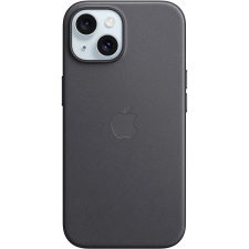 Apple iPhone 15 FineWoven-szövet fekete MagSafe tok tok és táska