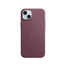 Apple iPhone 15 Plus MagSafe rögzítésű FineWoven szövettok, faeper (MT4A3ZM/A) tok és táska