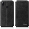  Apple iPhone 15 Plus, Oldalra nyíló tok, stand, Wooze Protect And Dress Book, fekete