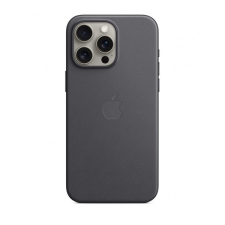 Apple iPhone 15 Pro Max FineWoven-szövettok MagSafe, fekete tok és táska