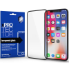 Apple iPhone 15 Pro Max, Kijelzővédő fólia, ütésálló fólia (az íves részre is!), Tempered Glass (edzett üveg), Xprotector Full 3D, fekete