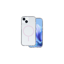 Apple iPhone 15 Pro Max, Szilikon tok, Thin MagSafe Ütésálló, rózsaszín tok és táska