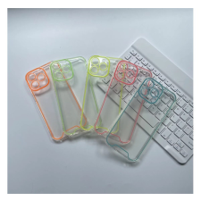 Apple iPhone 15 Pro, Szilikon tok, foszforeszkáló, sötétben világító, átlátszó/zöld tok és táska