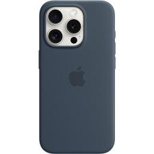 Apple iPhone 15 Pro Szilikon viharkék MagSafe tok tok és táska