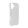  Apple iPhone 16 Plus csillámos hátlap tok, ezüst