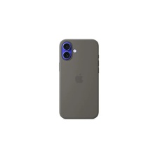 Apple iPhone 16 Plus Silicone Case with MagSafe - Stone Gray tok és táska