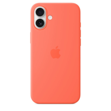 Apple iPhone 16 Plus Silicone Case with MagSafe Tangerine (Seasonal) tok és táska