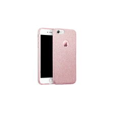 Apple iPhone 16 Pro Max, Szilikon tok, Shining (Csillámos), rózsaszín tok és táska