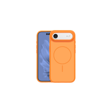 Apple iPhone 17 Air 6,6", Szilikon tok, Thin Magsafe, narancs tok és táska